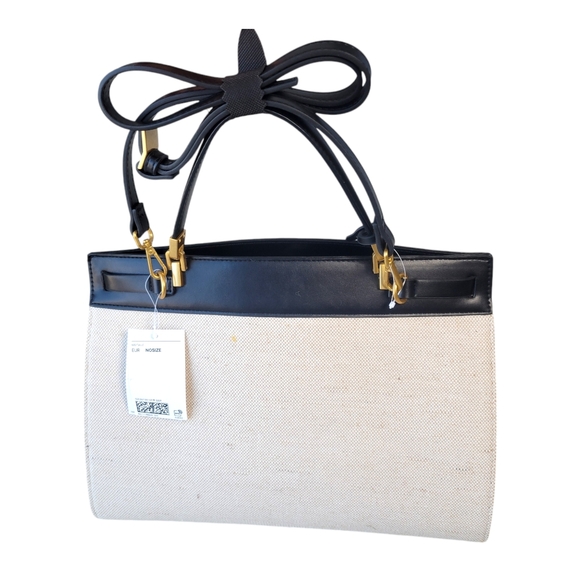 H&M NWT Canvas Crossbody Bag - Picture 5 of 12